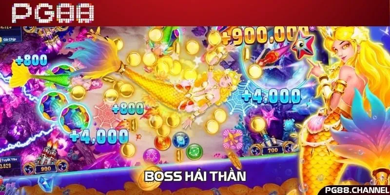 Đa dạng màn chơi đặc biệt khi tham gia bắn cá xèng