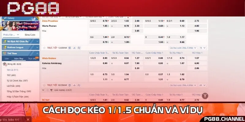 Đọc kèo tuy đơn giản nhưng vẫn cần lưu ý một vài điều