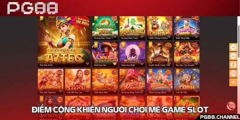Thế mạnh không thể bỏ qua của chuyên mục slots online